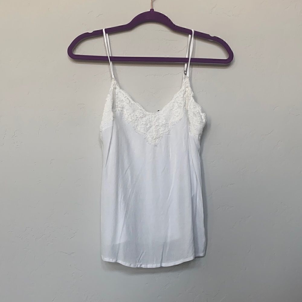 White Lace Abercrombie & Fitch Camisole